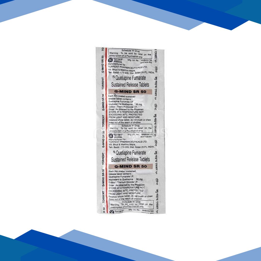 Q Mind SR 50mg Tablet 10’S