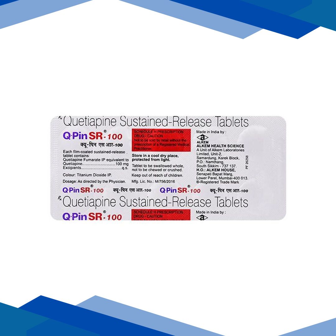 Q Pin SR 100mg Tablet 10’S
