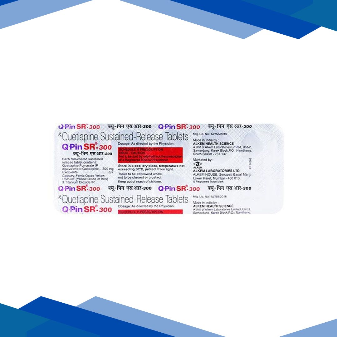 Q Pin SR 300mg Tablet 10’S