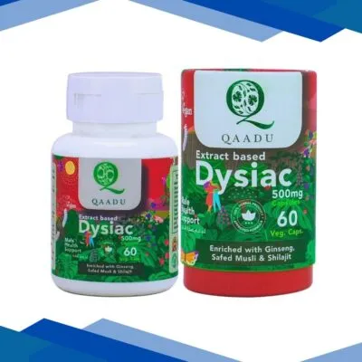 Qaadu Extract Based Dysiac 500mg Capsule 60’s