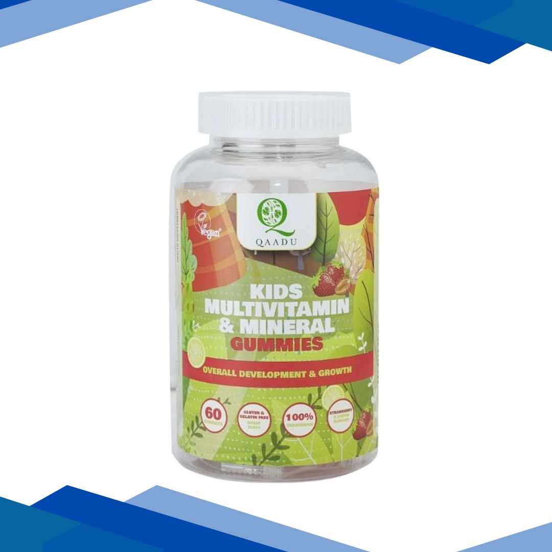 Qaadu Kids Multivitamin & Mineral Gummies 60’s