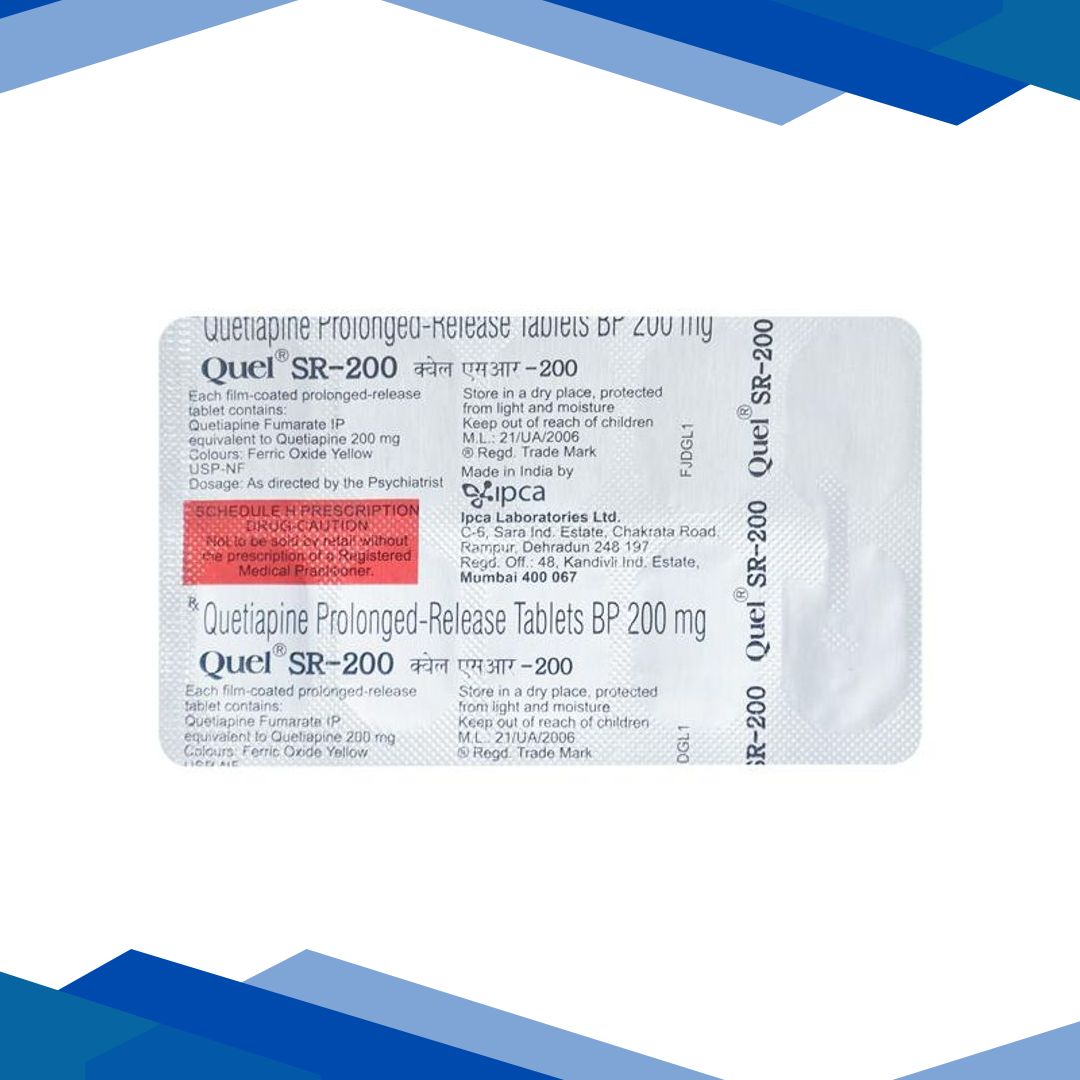 Quel SR 200mg Tablet 10’S