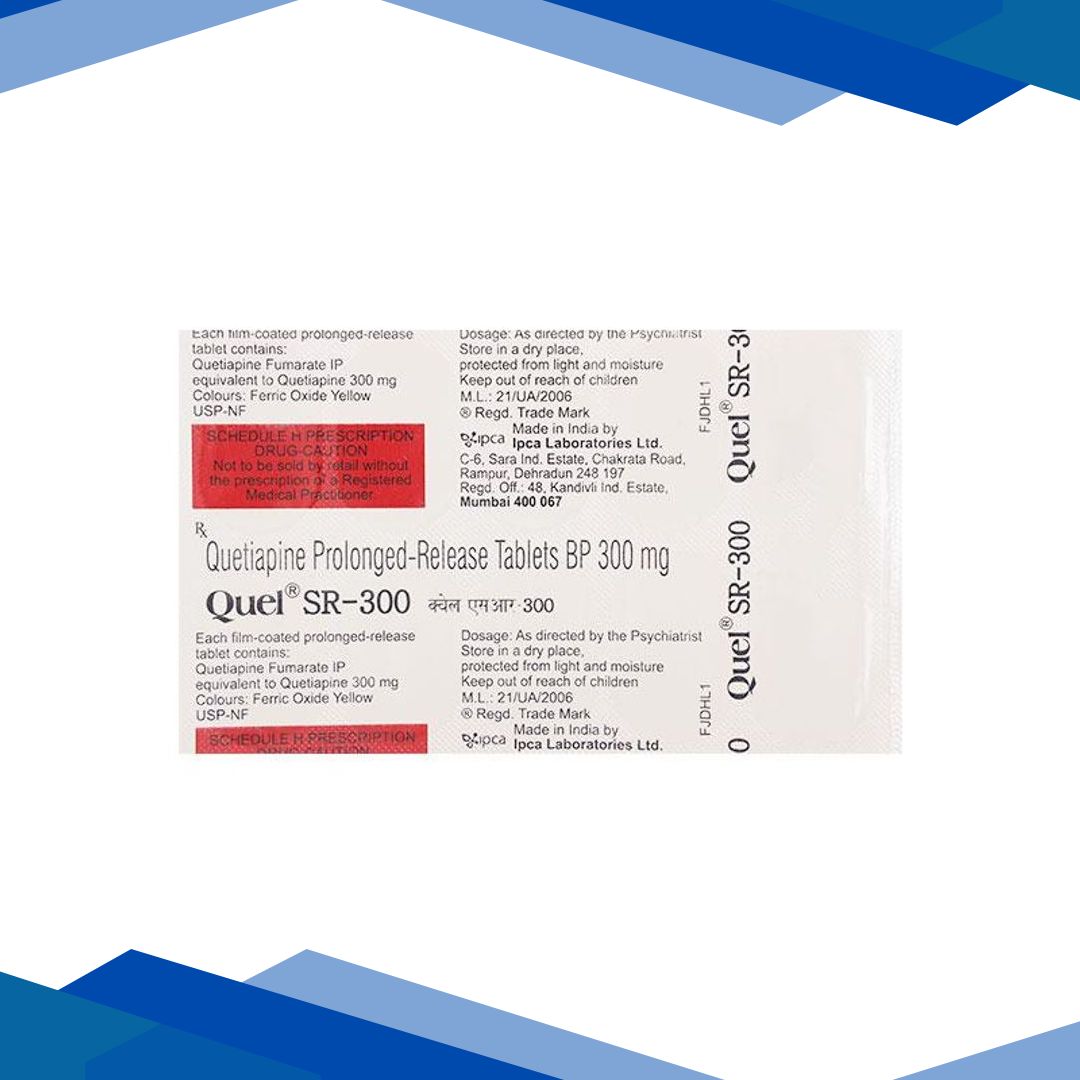 Quel SR 300mg Tablet 10’S