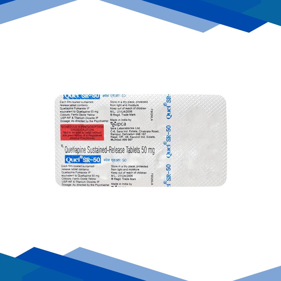 Quel SR 50mg Tablet 10’S