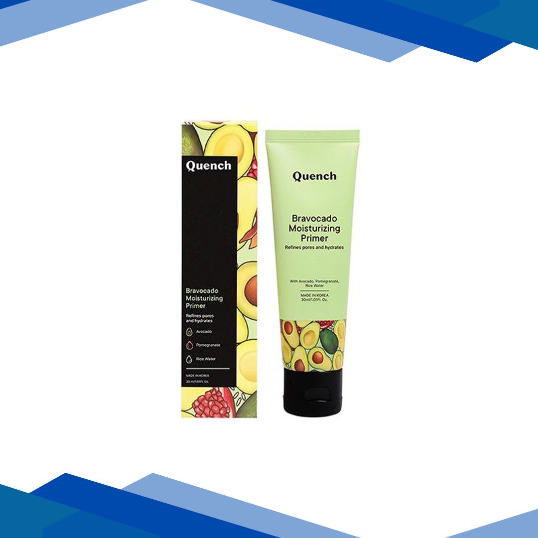 Quench Botanics Avocado Moisturizing Primer Reduces Appearance of Pores & Fine Lines 30 ml
