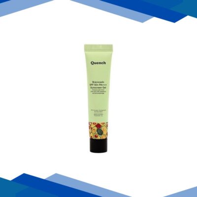 Quench Botanics Bravocado SPF 50+ PA++++ Sunscreen Gel (Mini), Korean Skin Care 15 ml