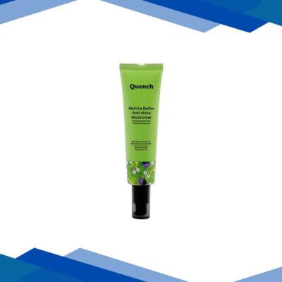 Quench Botanics Matcha Green Tea Moisturizer Controls Acne & Boosts Collagen 75 ml