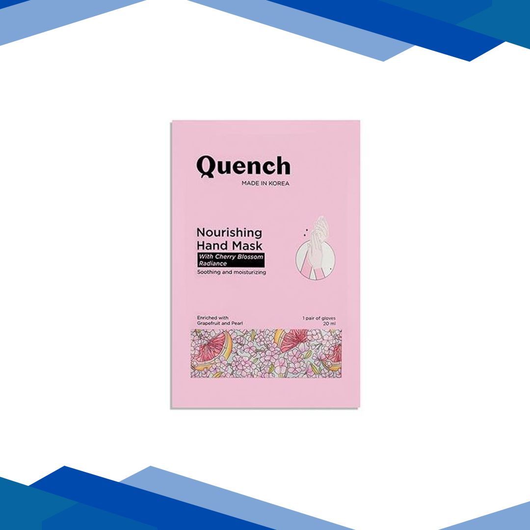 Quench Botanics Nourishing Hand Mask (with Mon Cherry Radiance) 1’s