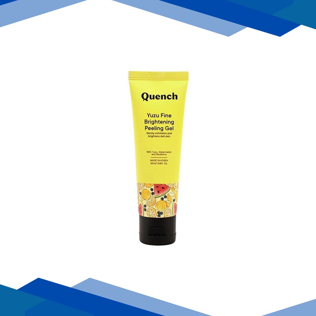 Quench Botanics Vitamin C Peeling Gel with Yuzu & Orange Peel To Brighten Dull Skin 50 ml