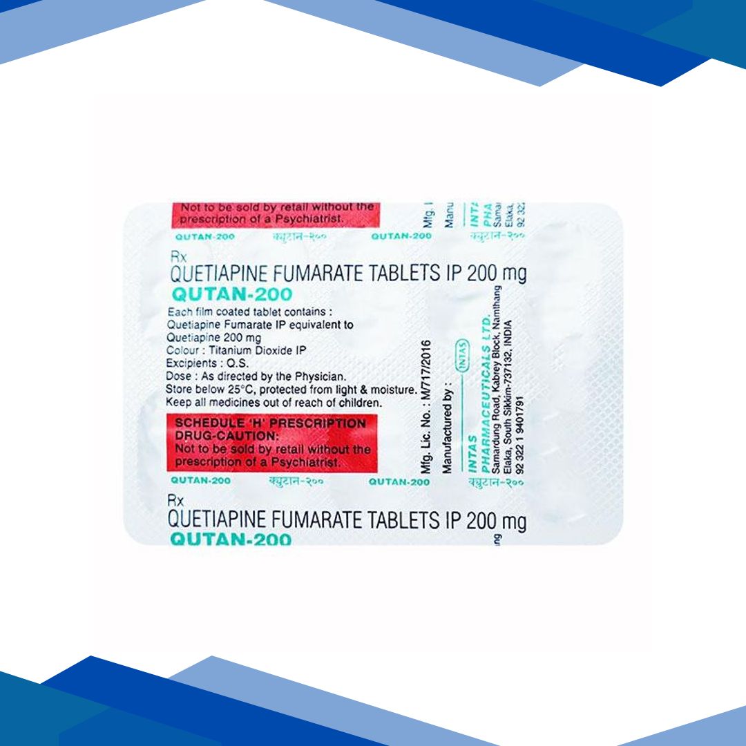 Qutan 200mg Tablet 10’S