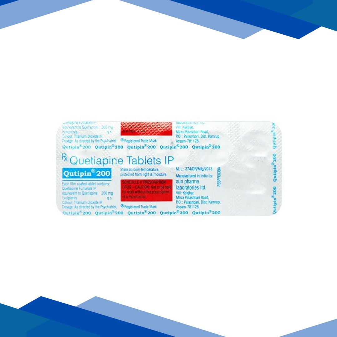 Qutipin 200mg Tablet 10’S