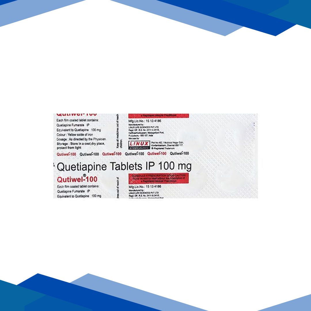 Qutiwel 100mg Tablet 10’S