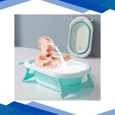 R for Rabbit Bubble Double Aqua Baby Bath Tub – Blue 1’s