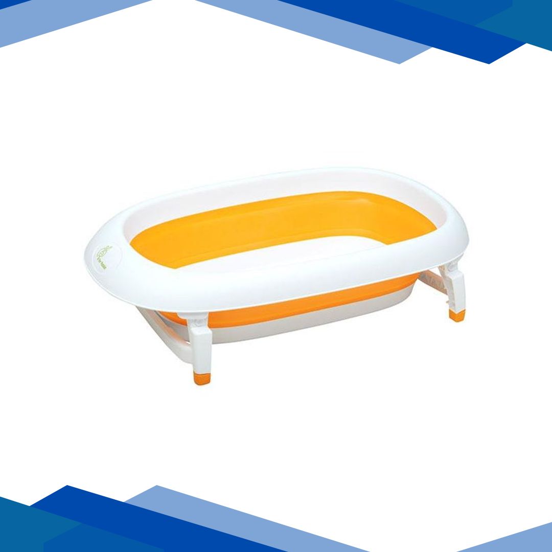 R for Rabbit Bubble Double Elite Baby Bath Tub – Orange