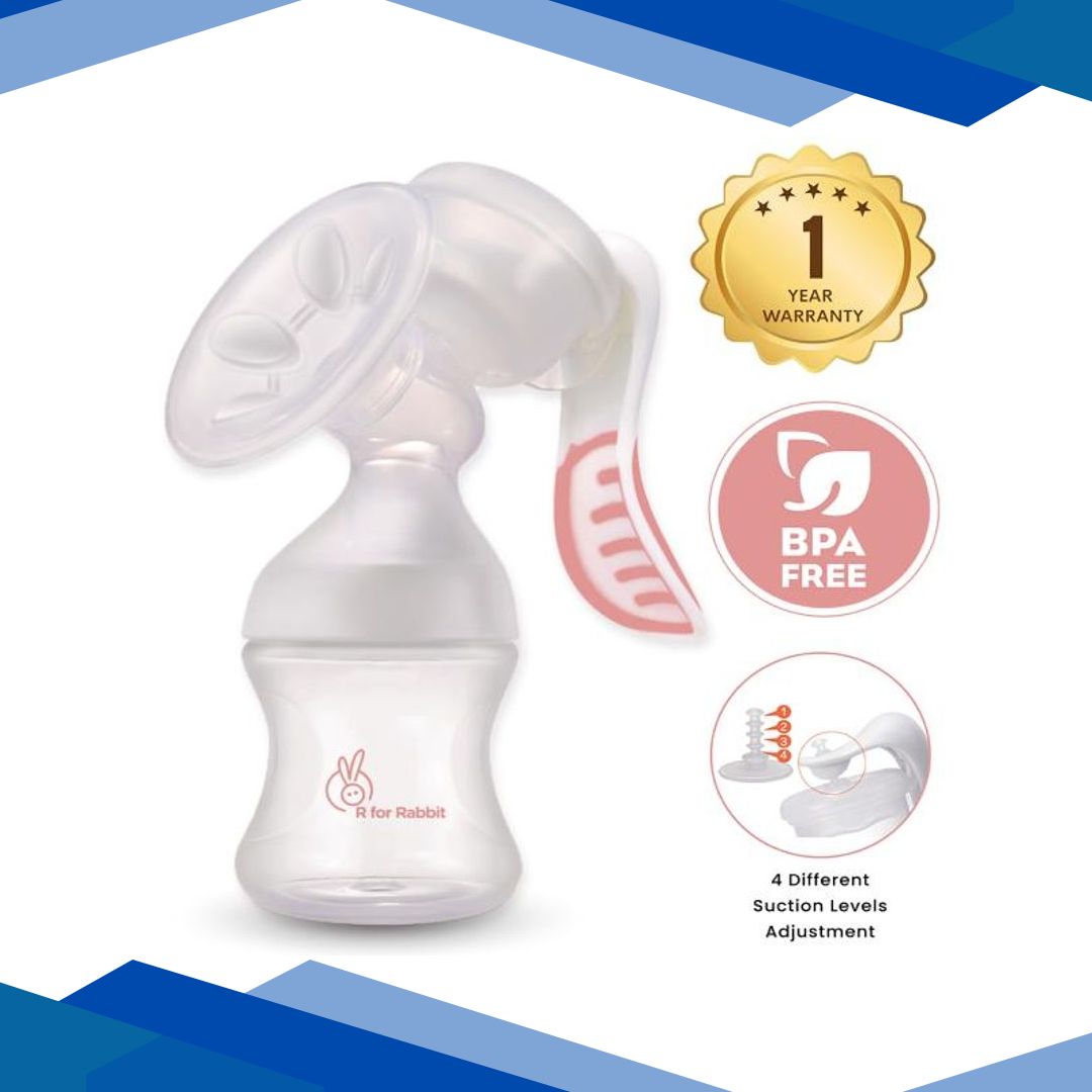R for Rabbit First Feed Breast Pump – Pink 1’s