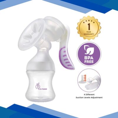 R for Rabbit First Feed Breast Pump – Purple 1’s