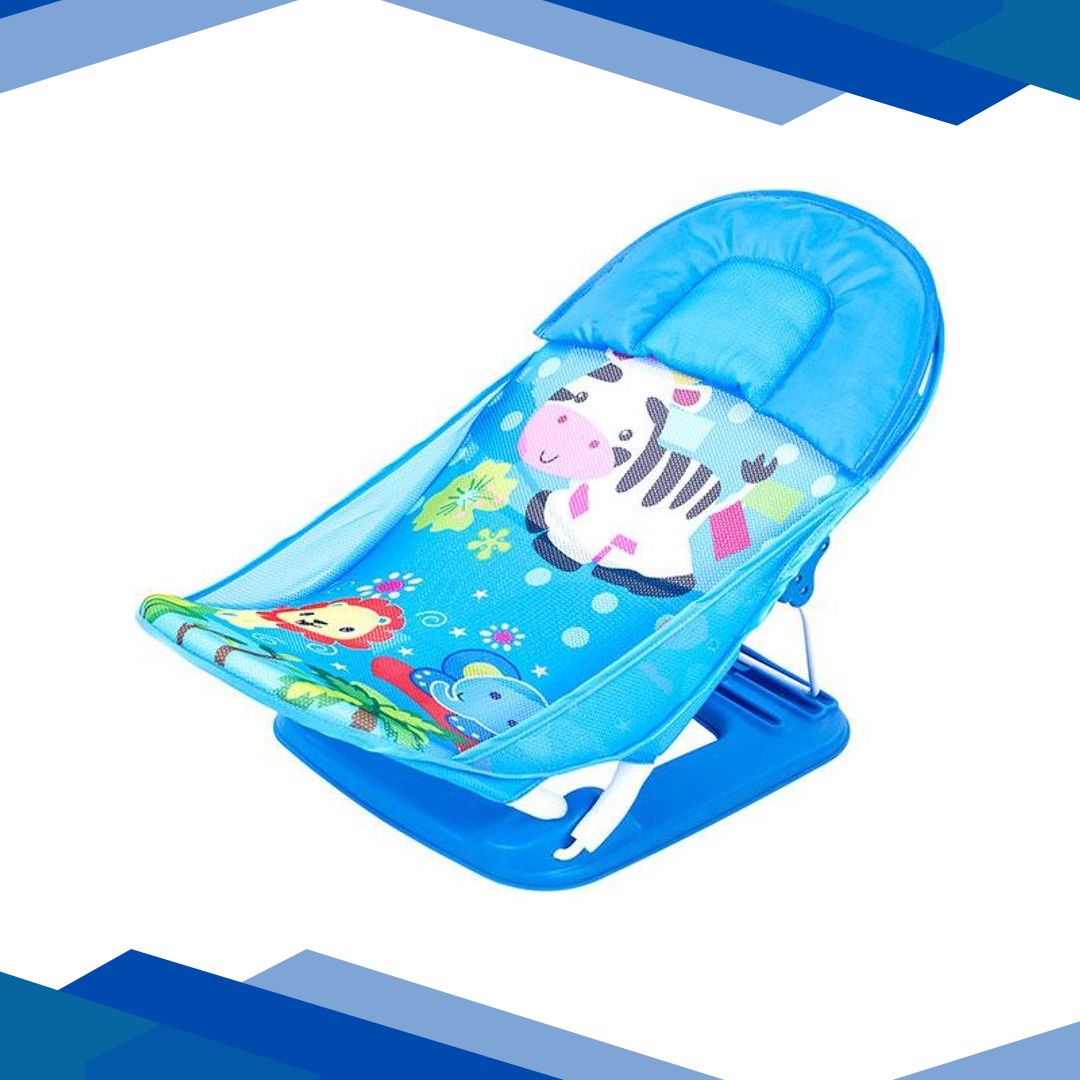 R for Rabbit Fun Time Baby Bather – Blue
