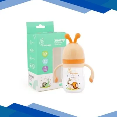 R for Rabbit Snoozy Baby Spout Sippy Cup 240 ml – Yellow