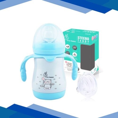 R For Rabbit Steebo Teddy Spout Cup 210 ml – Blue