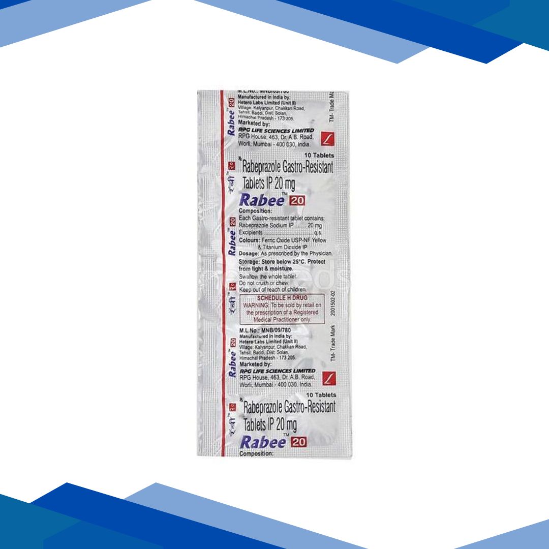 Rabee 20mg Tablet 10’S
