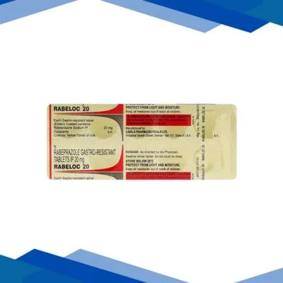 Rabeloc 20mg Tablet 10’S