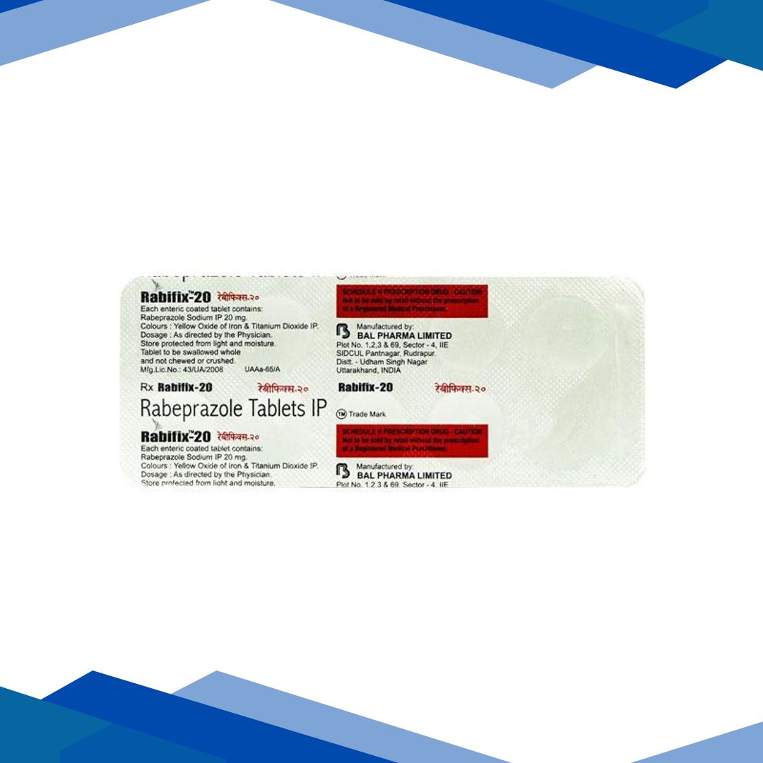 RABIFIX 20 Tablet 10’s