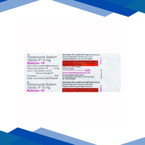 Rabium 10mg Tablet 10’S
