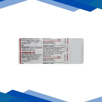 Rabium 40mg Tablet 10’S