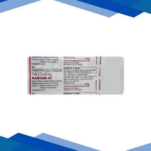 Rabium 40mg Tablet 10’S