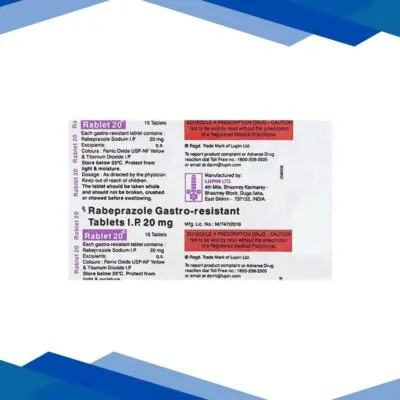 Rablet 20mg Tablet 15’S