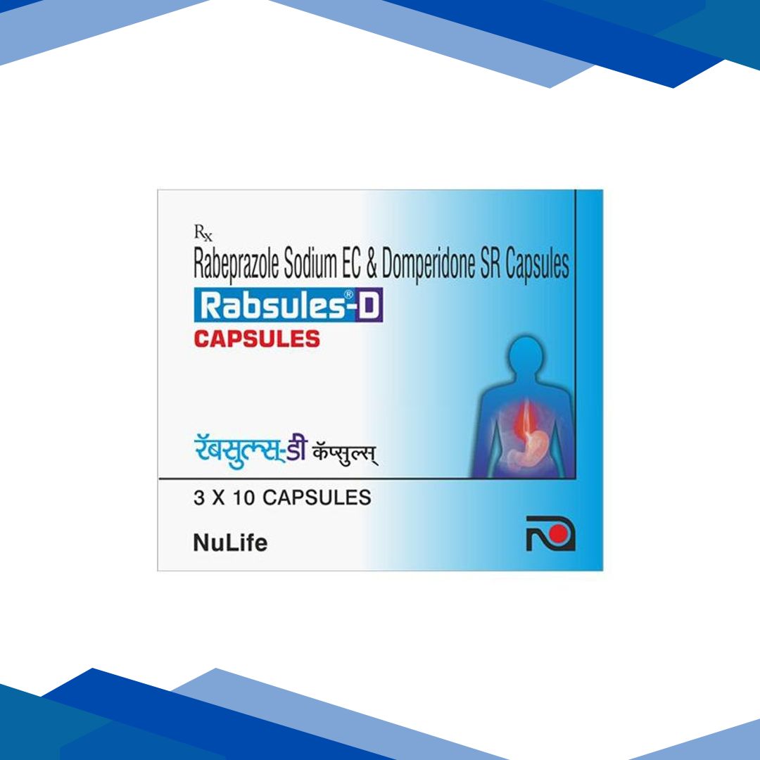 RABSULES D CAPSULE 10’S