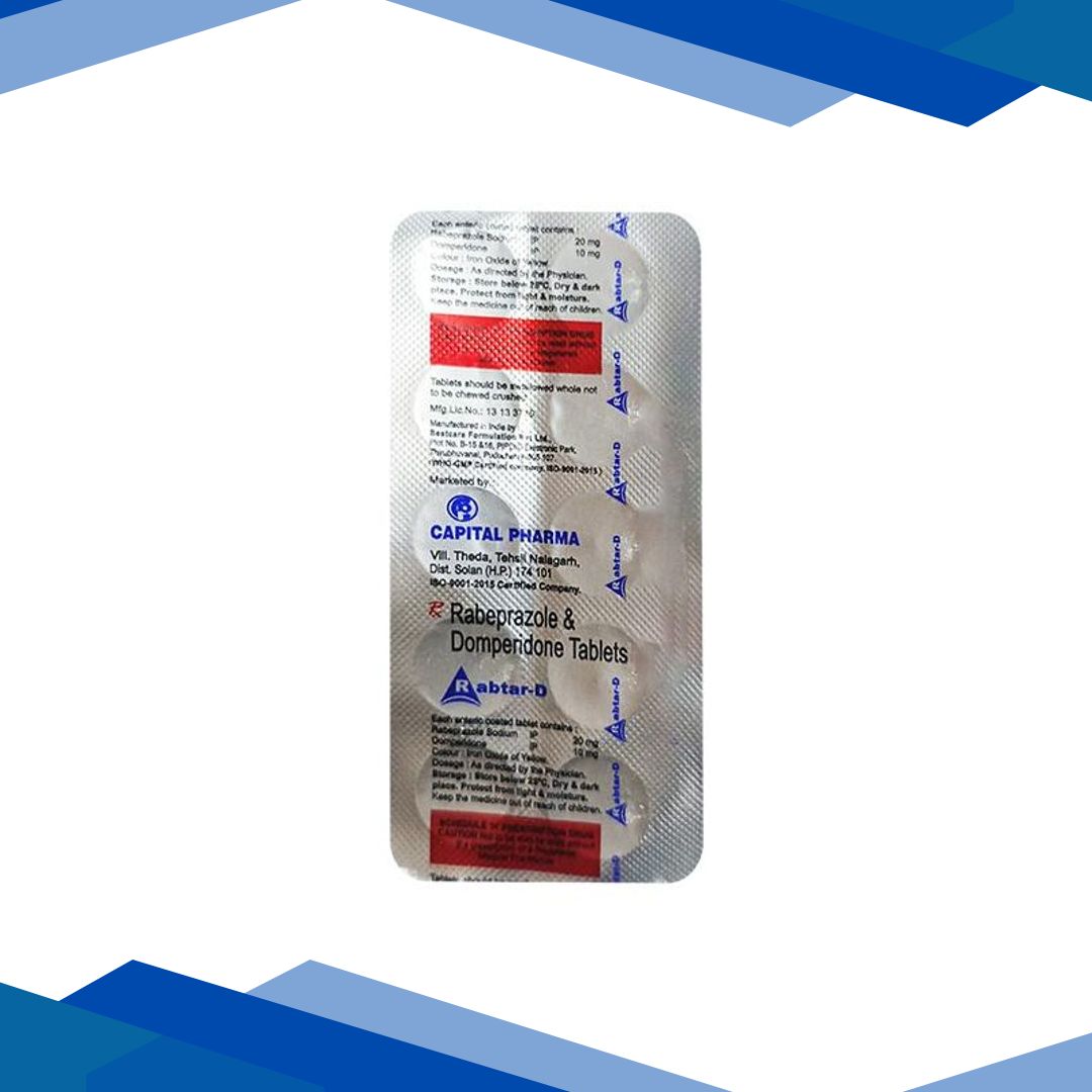 RABTAR D Tablet 10’s