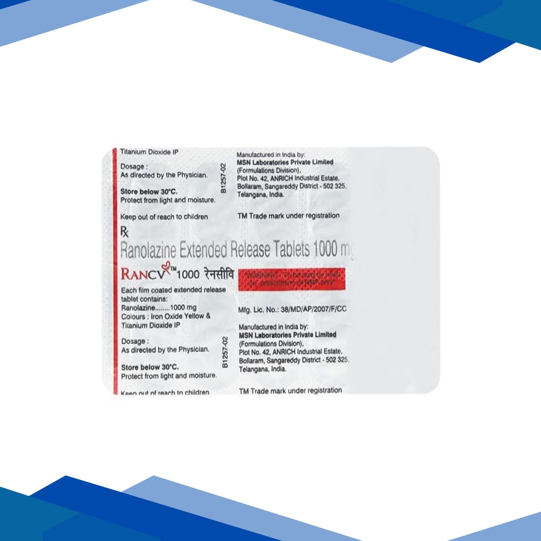 RAN CV 1gm Tablet 10’S