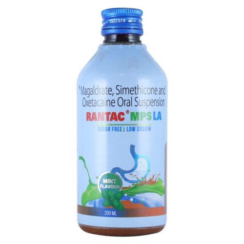 RANTAC MPS LA SUGAR FREE MINT FLAVOUR Oral Suspension 200ml