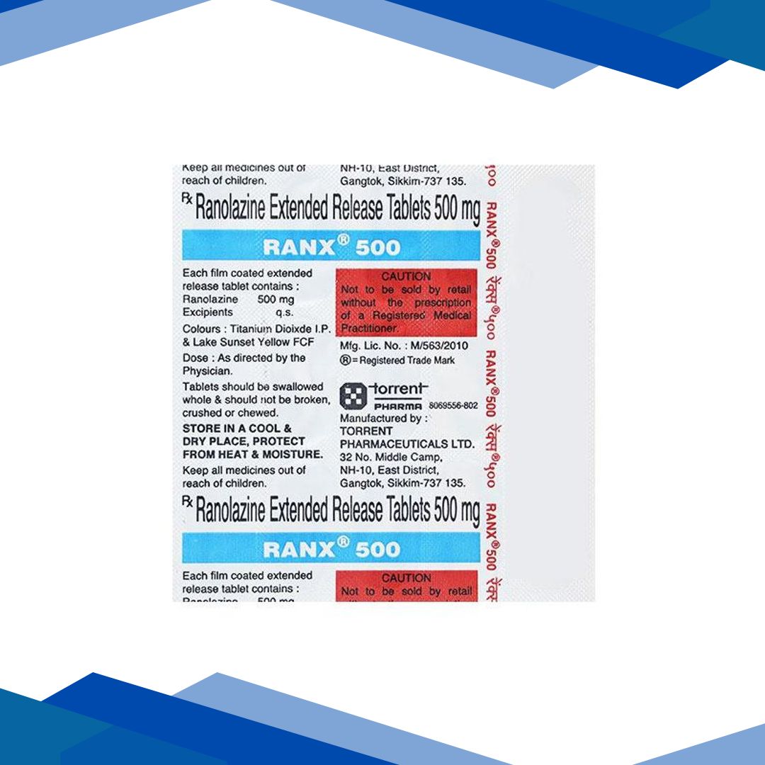 Ranx 500mg Tablet 15’S