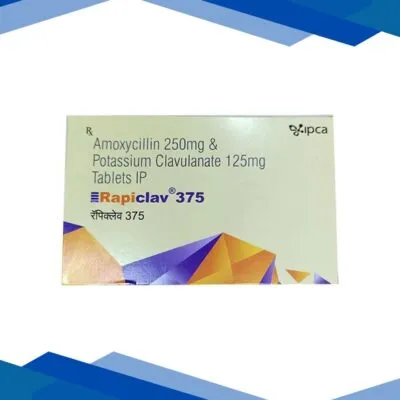 Rapiclav 375 Tablet 10’S