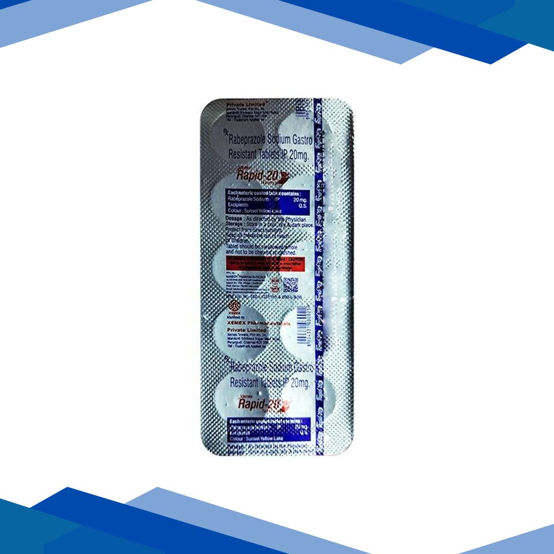 Rapid 20mg Tablet 10’S