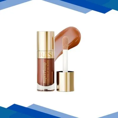 RAS Luxury Skincare Super Plump Lip Oil Gloss – Hazelnut Glow 9 ml