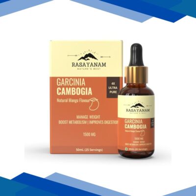 Rasayanam Garcinia Cambogia 1500 MG Liquid – Natural Mango Flavour 50 ml
