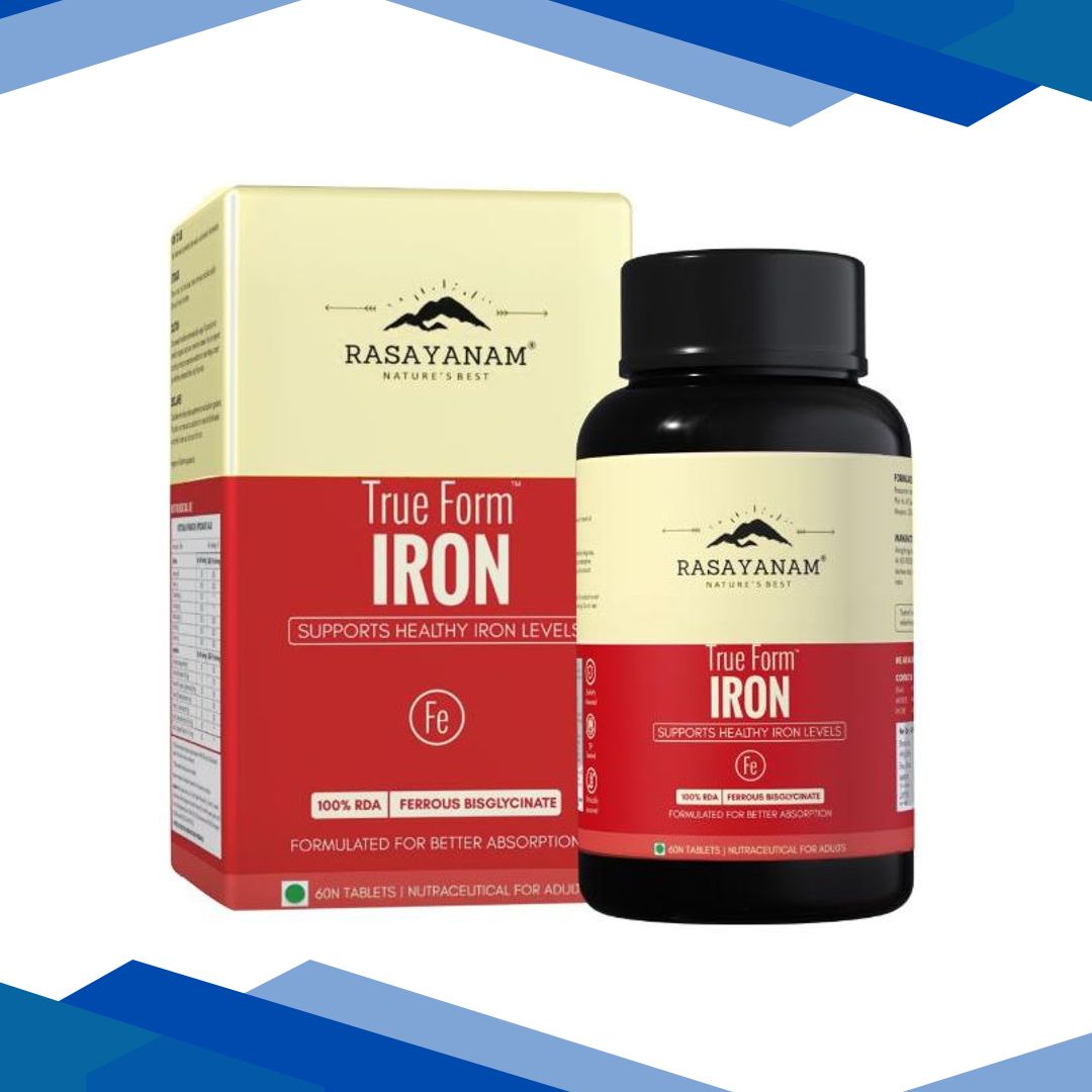 Rasayanam True Form Iron Supplement Tablets 60’s