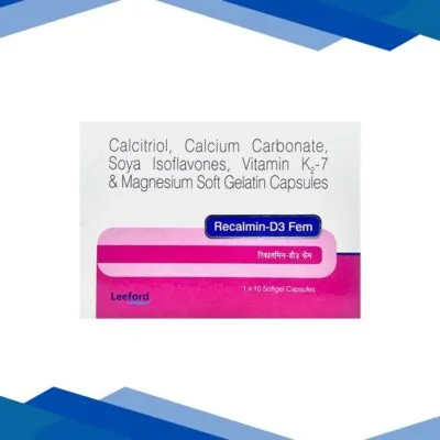 RECALMIN D3 FEM Softgel Capsule 10’s