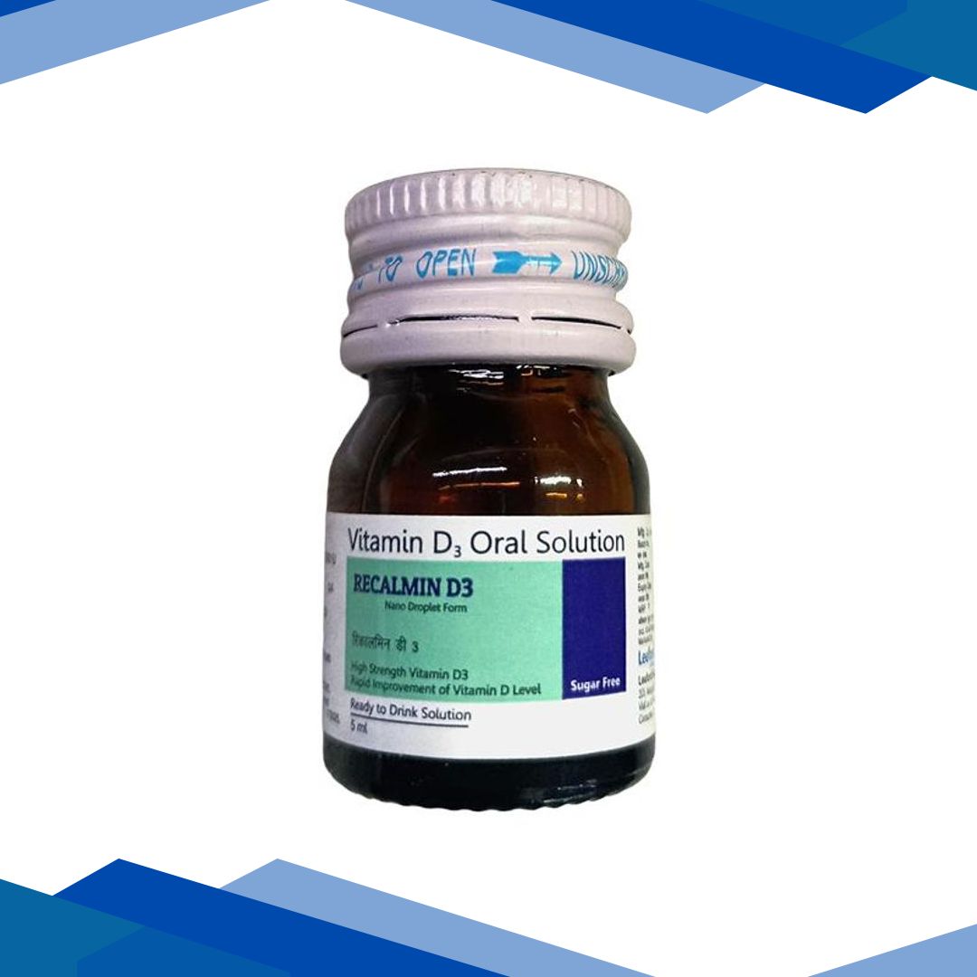 RECALMIN D3 NANO SUGAR FREE Oral Solution 5ml