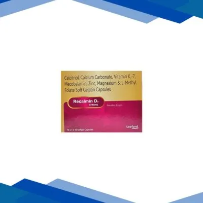 RECALMIN D3 STRONG Softgel Capsule 10’s