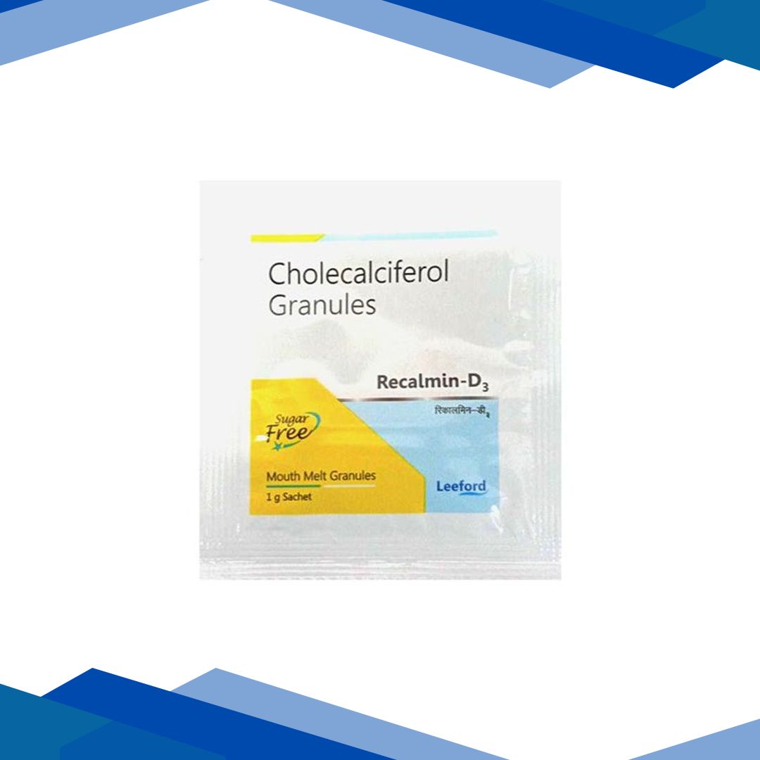 RECALMIN D3 Sugar Free Sachet 1gm