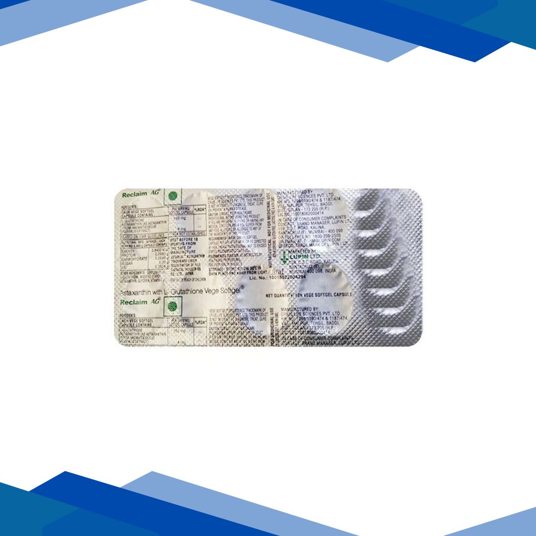 RECLAIM AG Softgel Capsule 10’s
