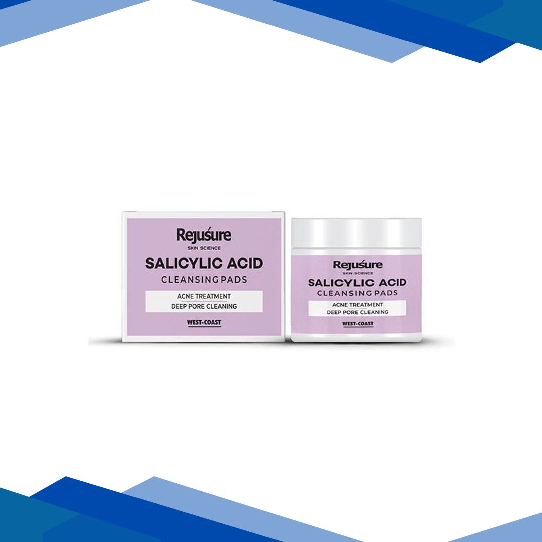Rejusure Salicylic Acid Cleansing Pad 50’s