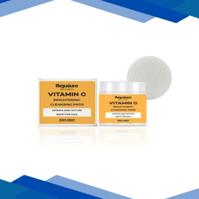 Rejusure Vitamin C Brightening Cleansing Pads 50’s