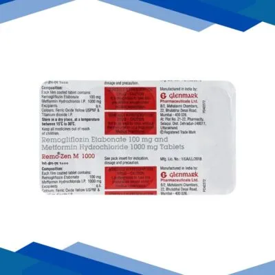 REMO ZEN M 1000mg Tablet 10’s