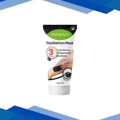 Remove Depilation Mask Natural Clay & Active Carbon 200 ml
