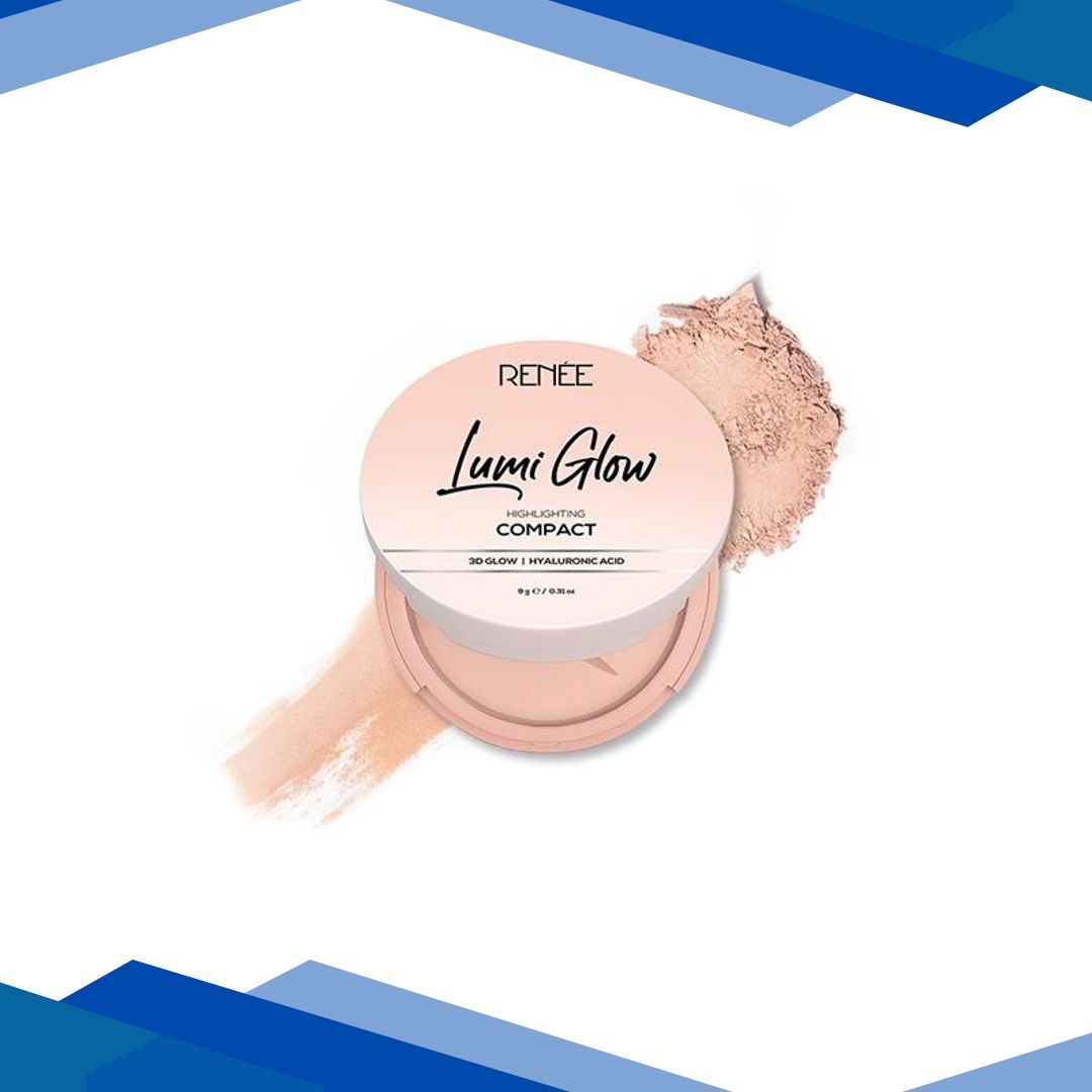 Renee Cosmetics Lumi Glow Highlighting Compact Satin Beige 9 gm